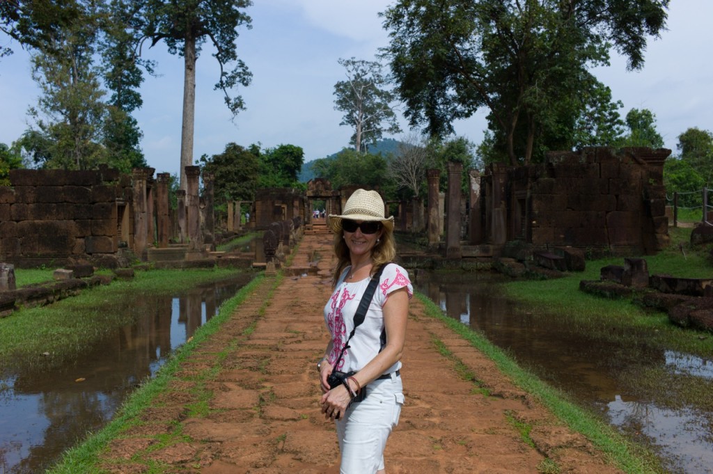 Julie in Cambodia